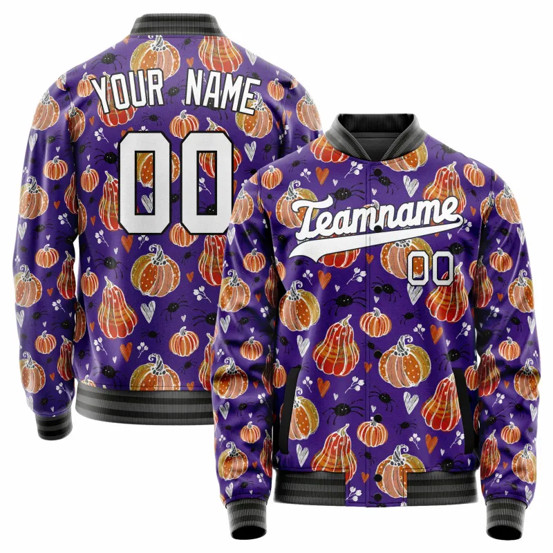 Custom Purple Halloween Jacket sold by Tailorly