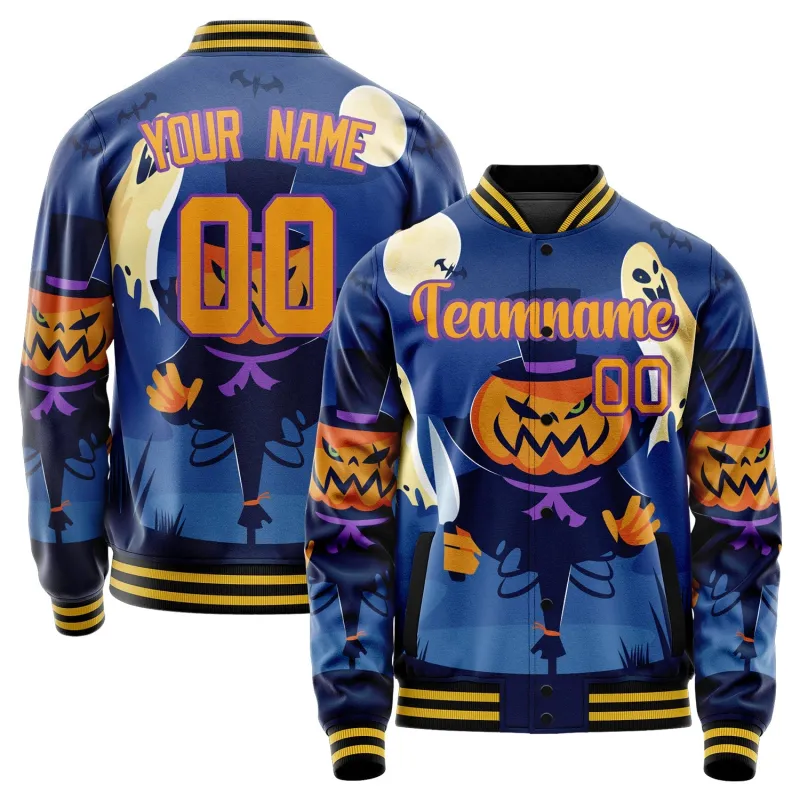 Custom Royal Halloween Jacket sold by Tailorly