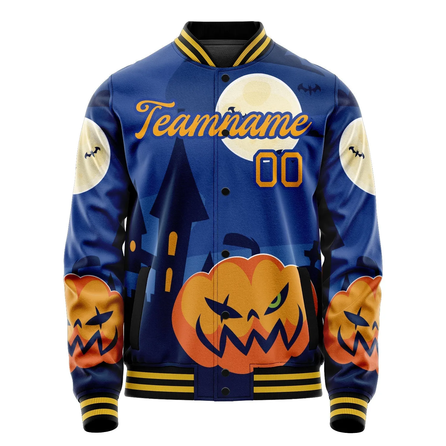 Custom Royal Halloween Jacket sold by Tailorly product image thumbnail 2