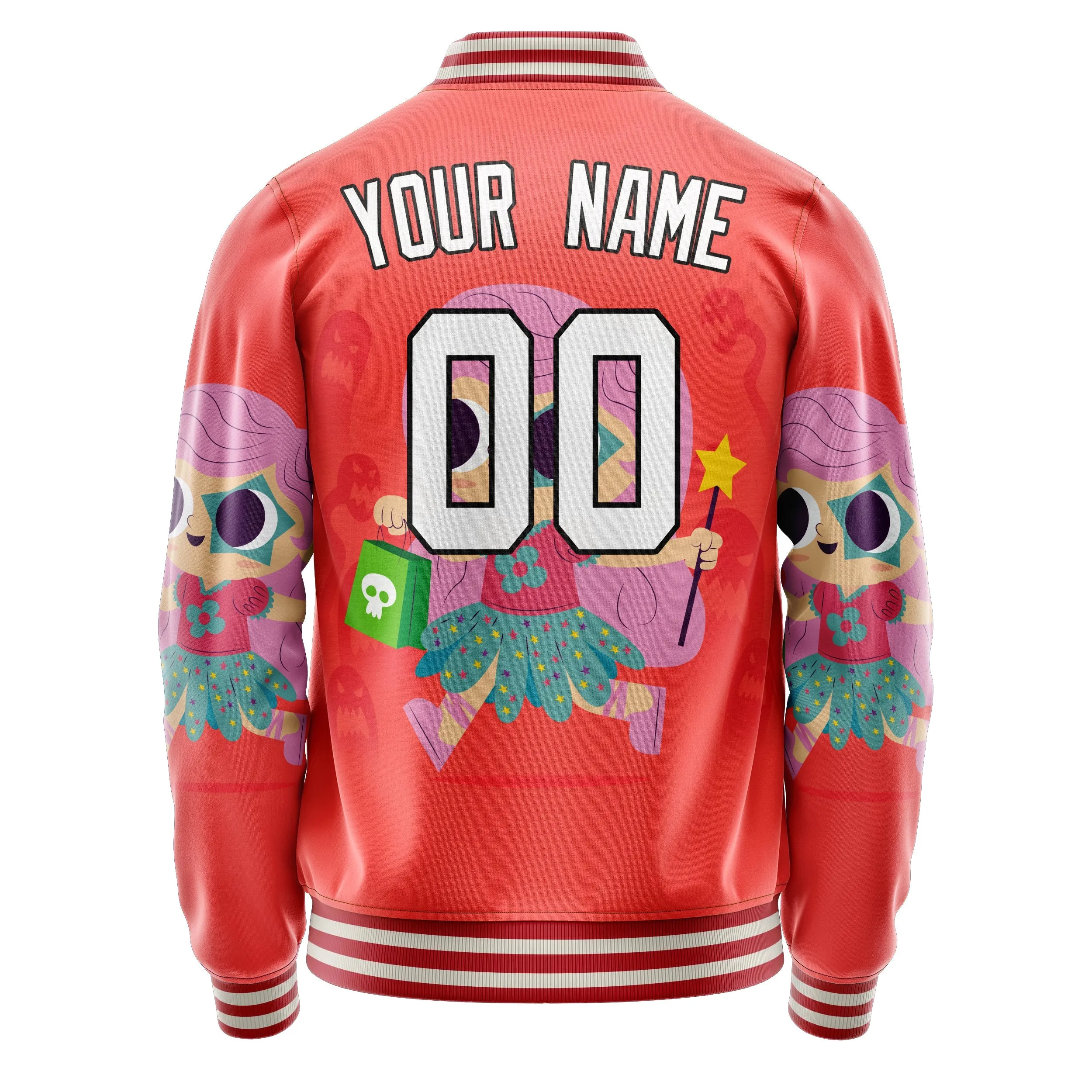 Custom Red Halloween Jacket sold by Tailorly product image thumbnail 4