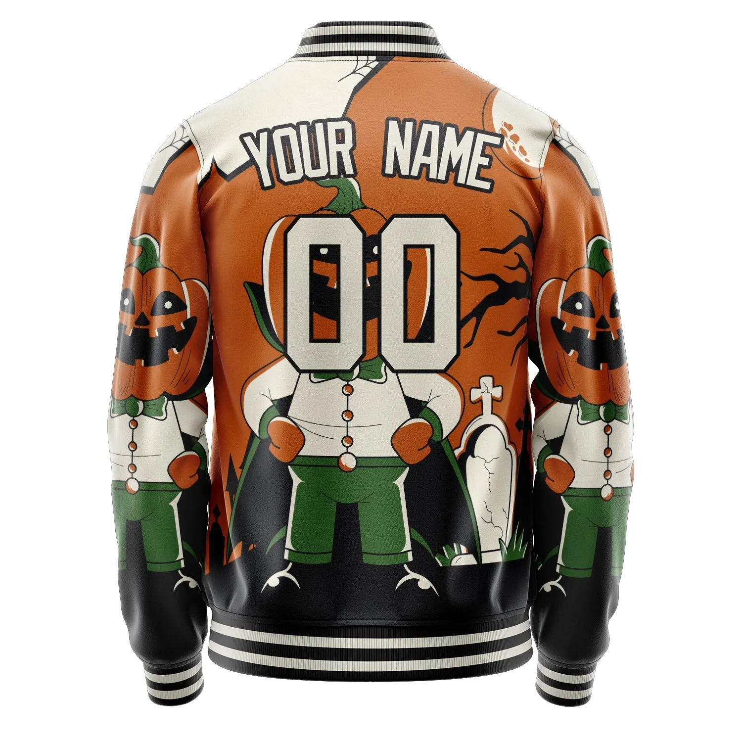 Custom Brown Halloween Jacket sold by Tailorly product image thumbnail 4