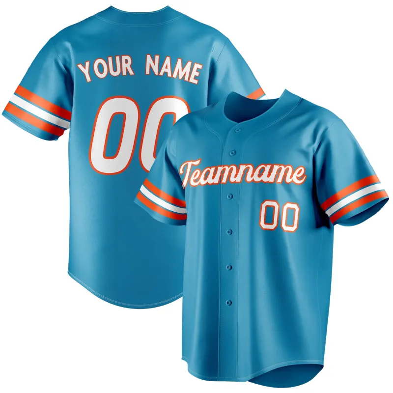 Custom Panther Blue & White Color Fan Baseball Jersey sold by Tailorly