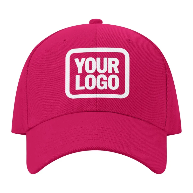 Custom Pink Pale Ice Blue Hat made by Tailorly