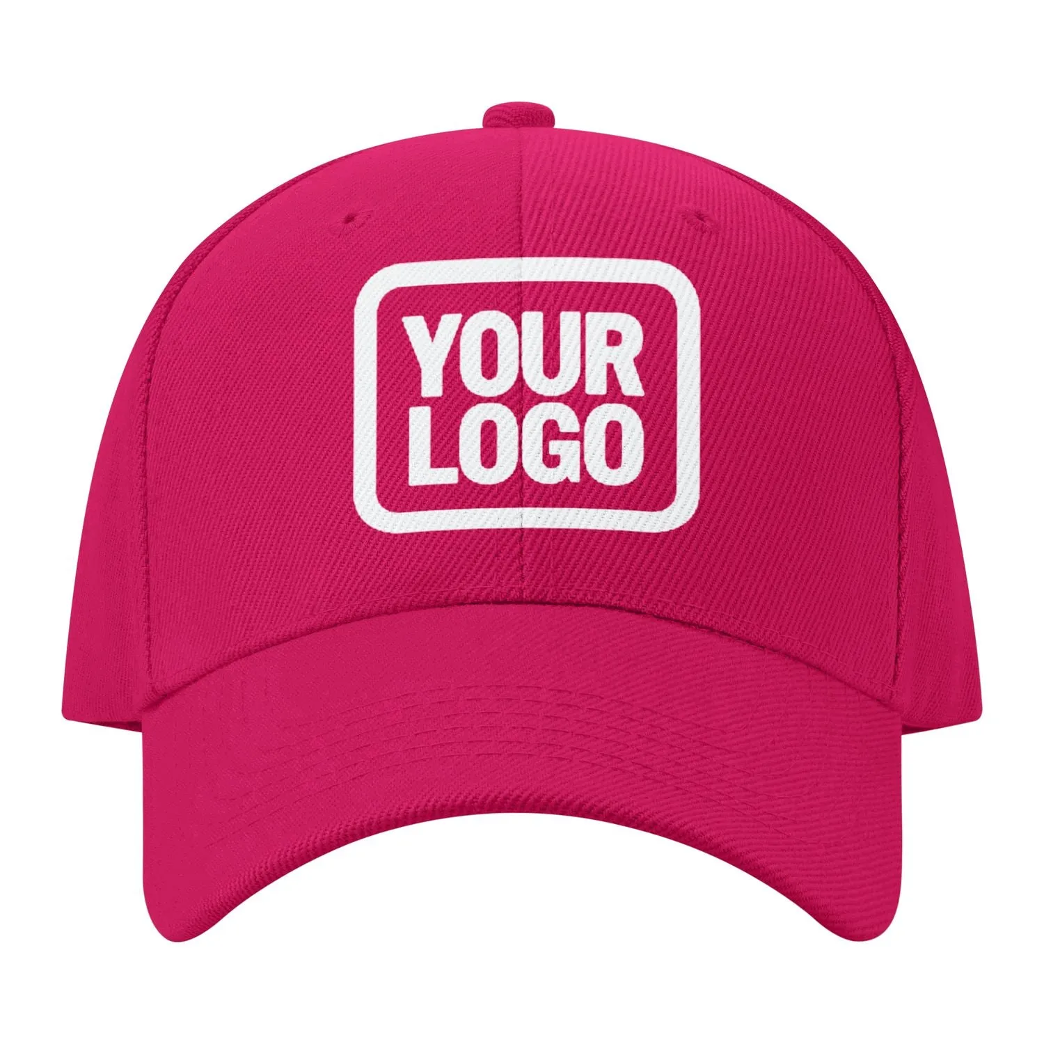 Custom Pink Pale Ice Blue Hat sold by Tailorly