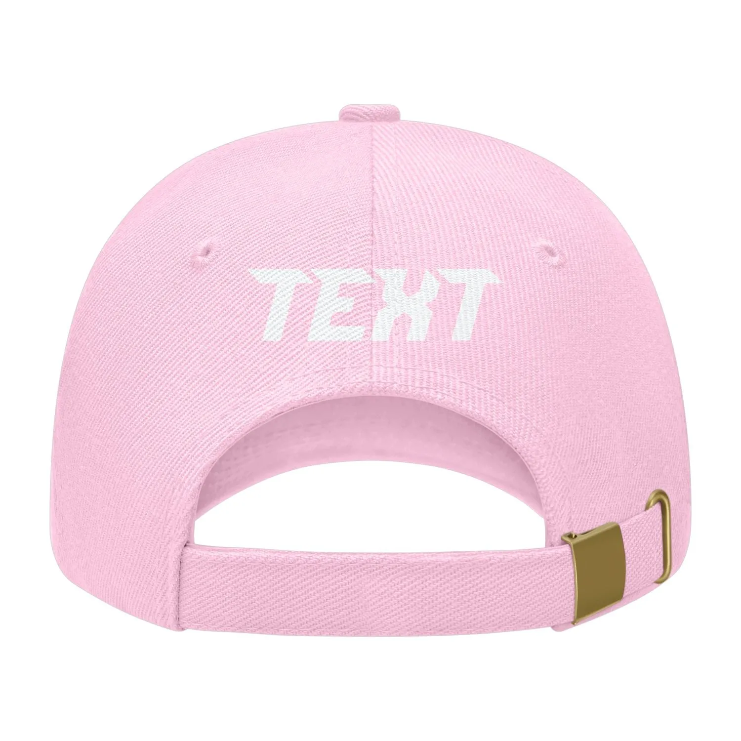 Custom Light Pink Pale Ice Blue Hat sold by Tailorly product image thumbnail 2