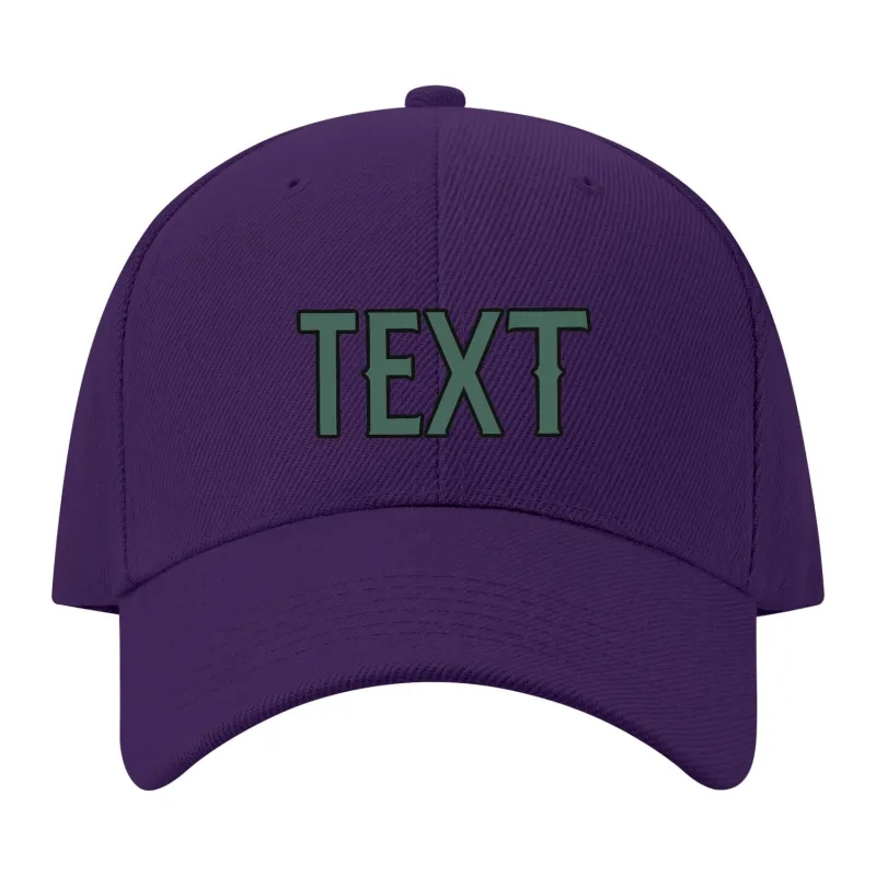 Custom Light Purple Slate Gray Hat made by Tailorly