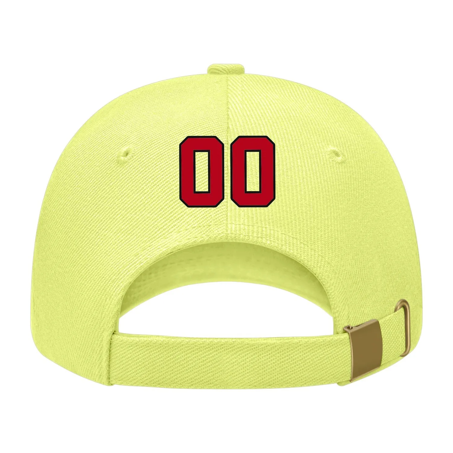 Custom Light Green Crimson Red Hat sold by Tailorly product image thumbnail 2