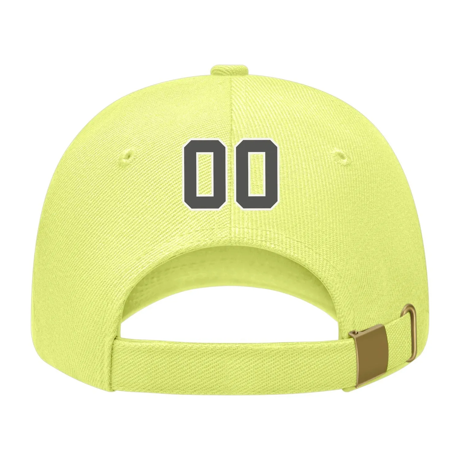 Custom Light Green Orange Hat sold by Tailorly product image thumbnail 2