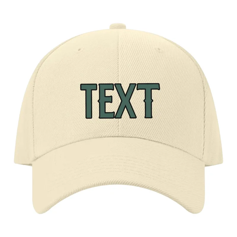 Custom Corn Silk Slate Gray Hat made by Tailorly