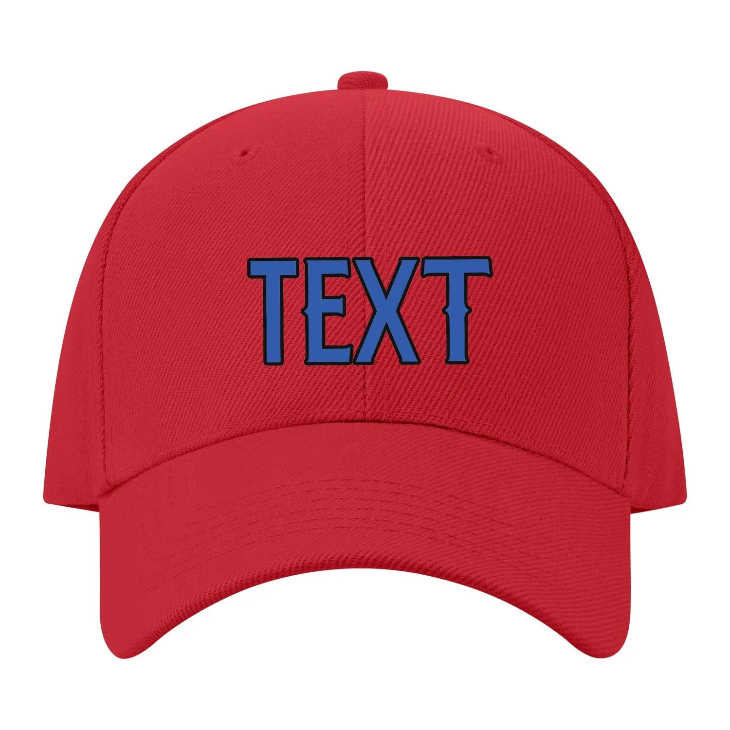 Custom Red Navy Hat sold by Tailorly
