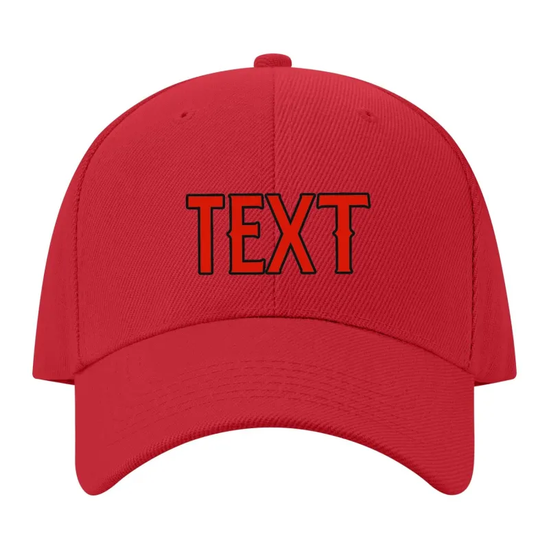 Custom Red Lavender Gray Hat made by Tailorly