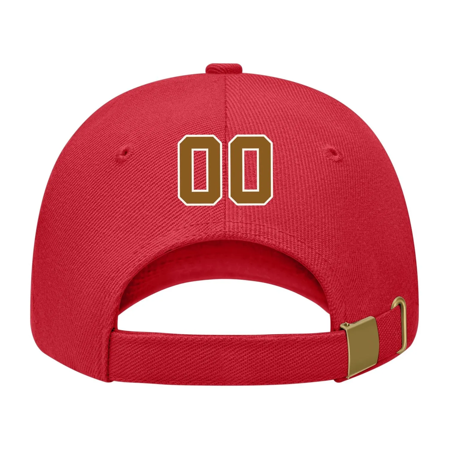 Custom Red Dark Green Hat sold by Tailorly product image thumbnail 2