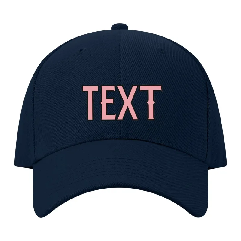 Custom Navy Light Emerald Green Hat made by Tailorly