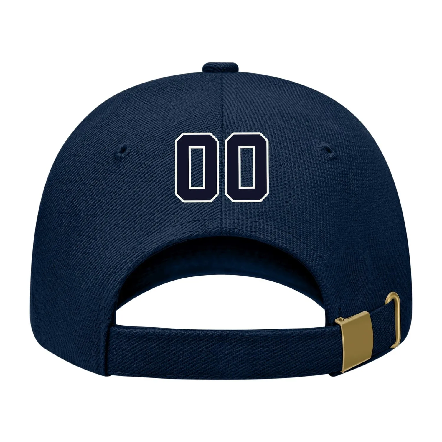 Custom Navy Pale Peach Hat sold by Tailorly product image thumbnail 2