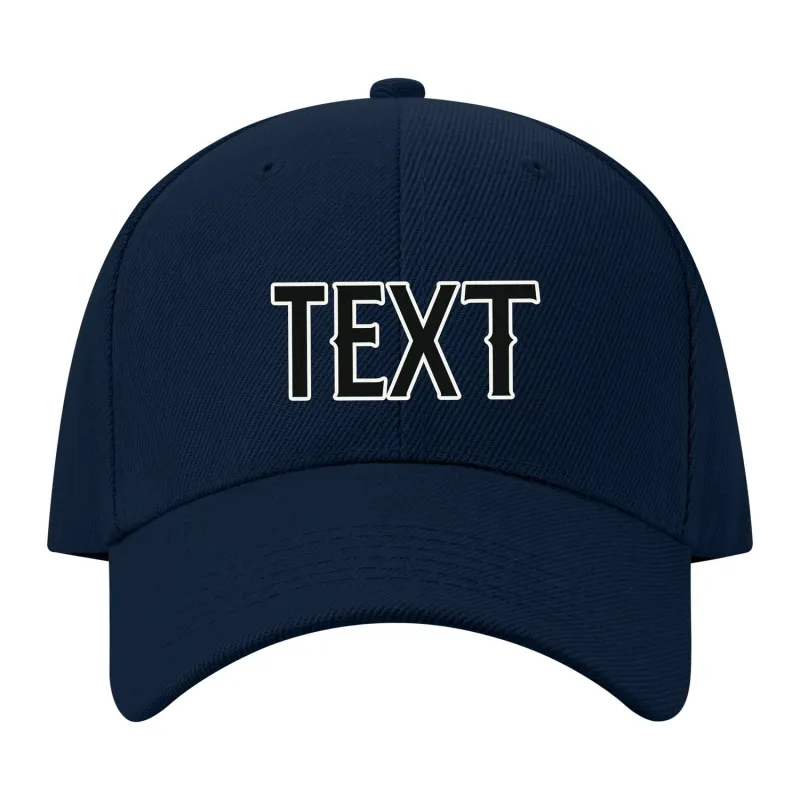 Custom Navy Mocha Hat made by Tailorly