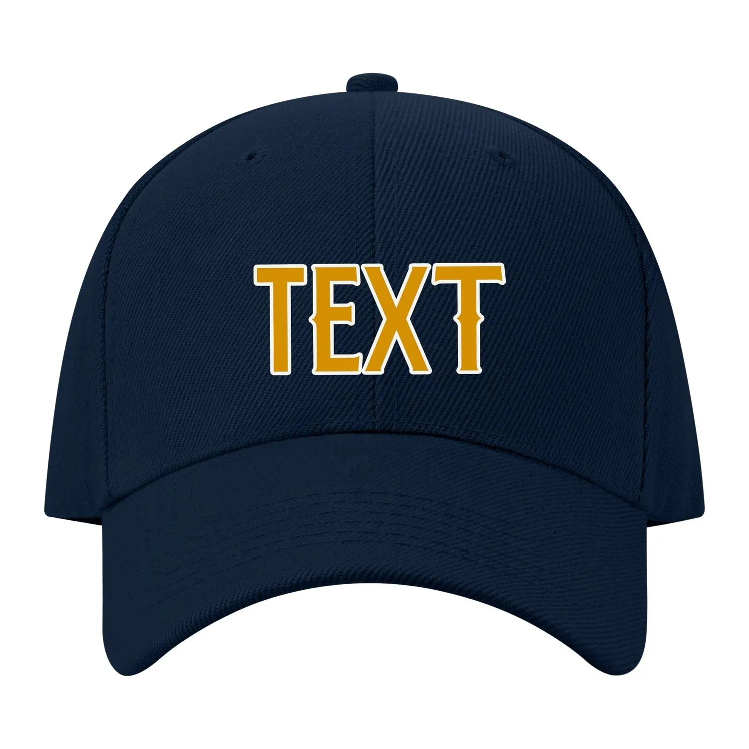 Custom Navy Sky Blue Hat sold by Tailorly