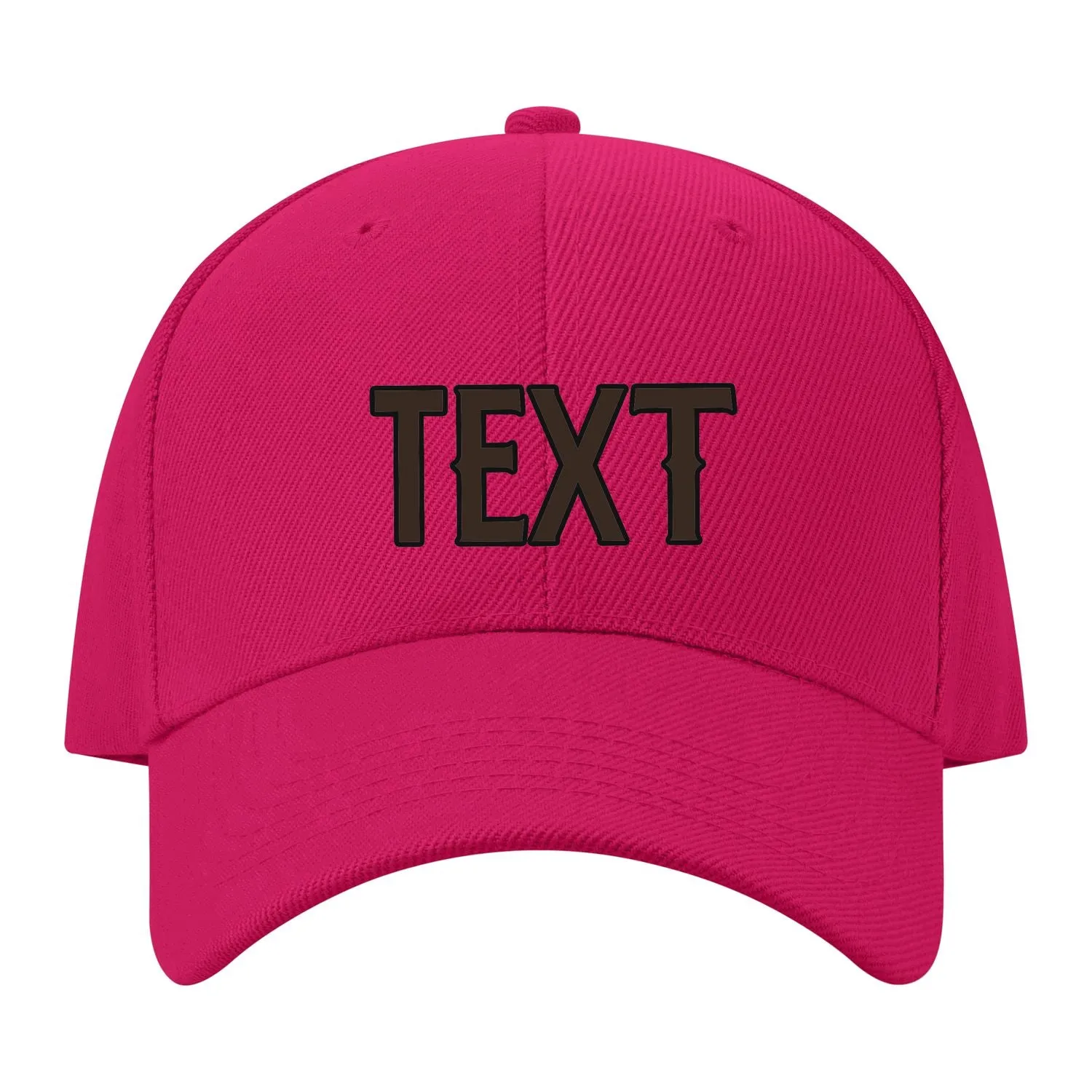 Custom Pink Black Hat sold by Tailorly