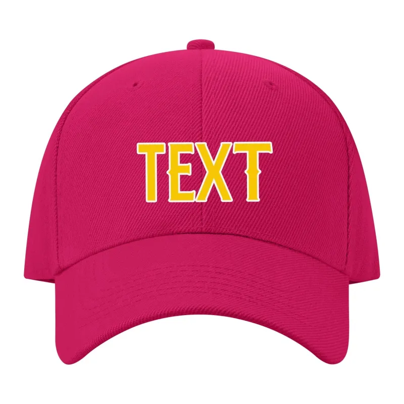 Custom Pink Peach Powder Hat made by Tailorly