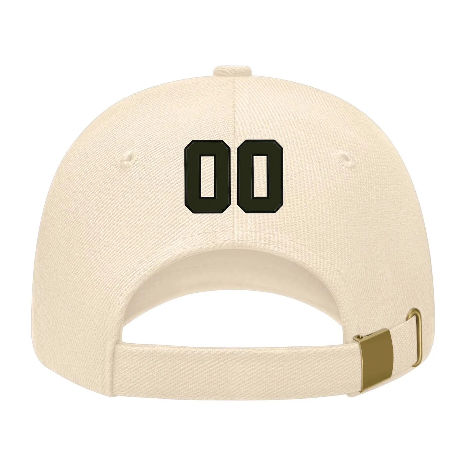 Custom Pale Peach White Hat sold by Tailorly product image thumbnail 2