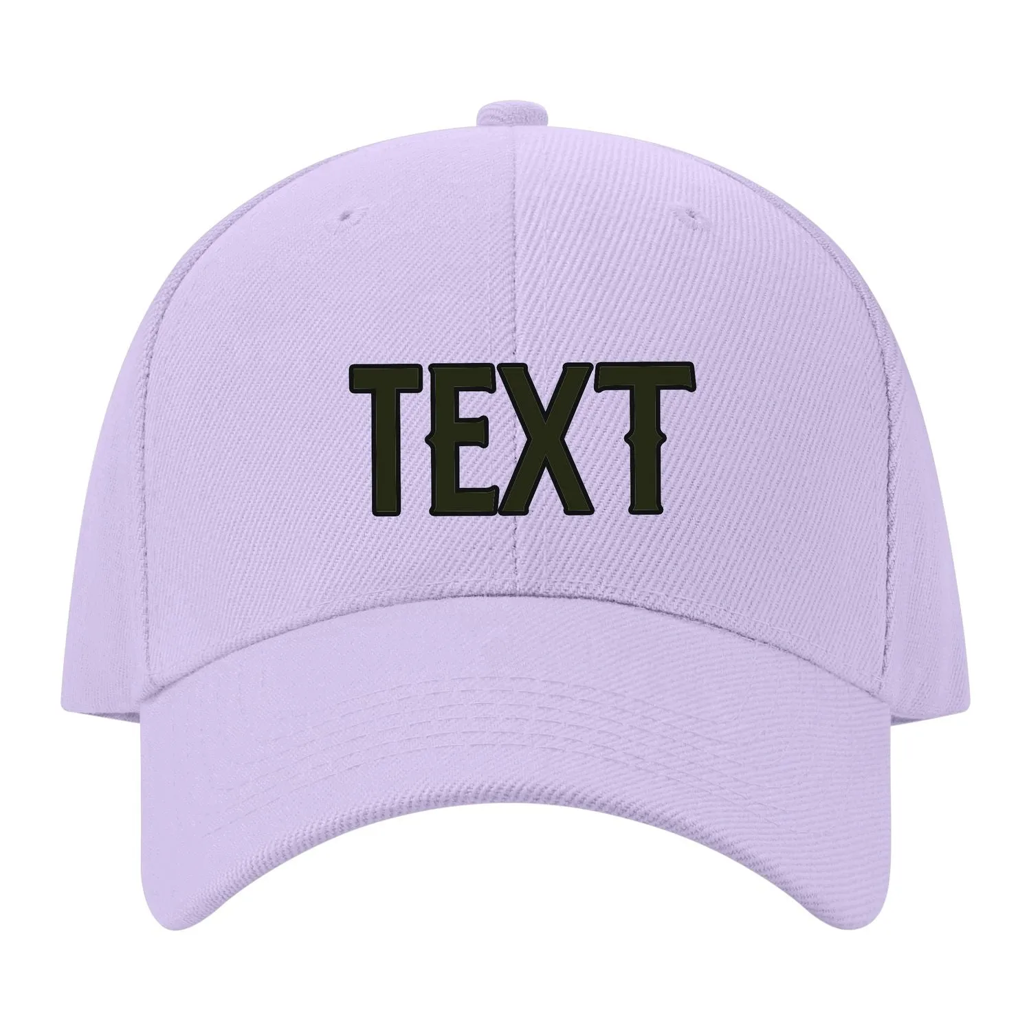 Custom Lavender Gray White Hat sold by Tailorly