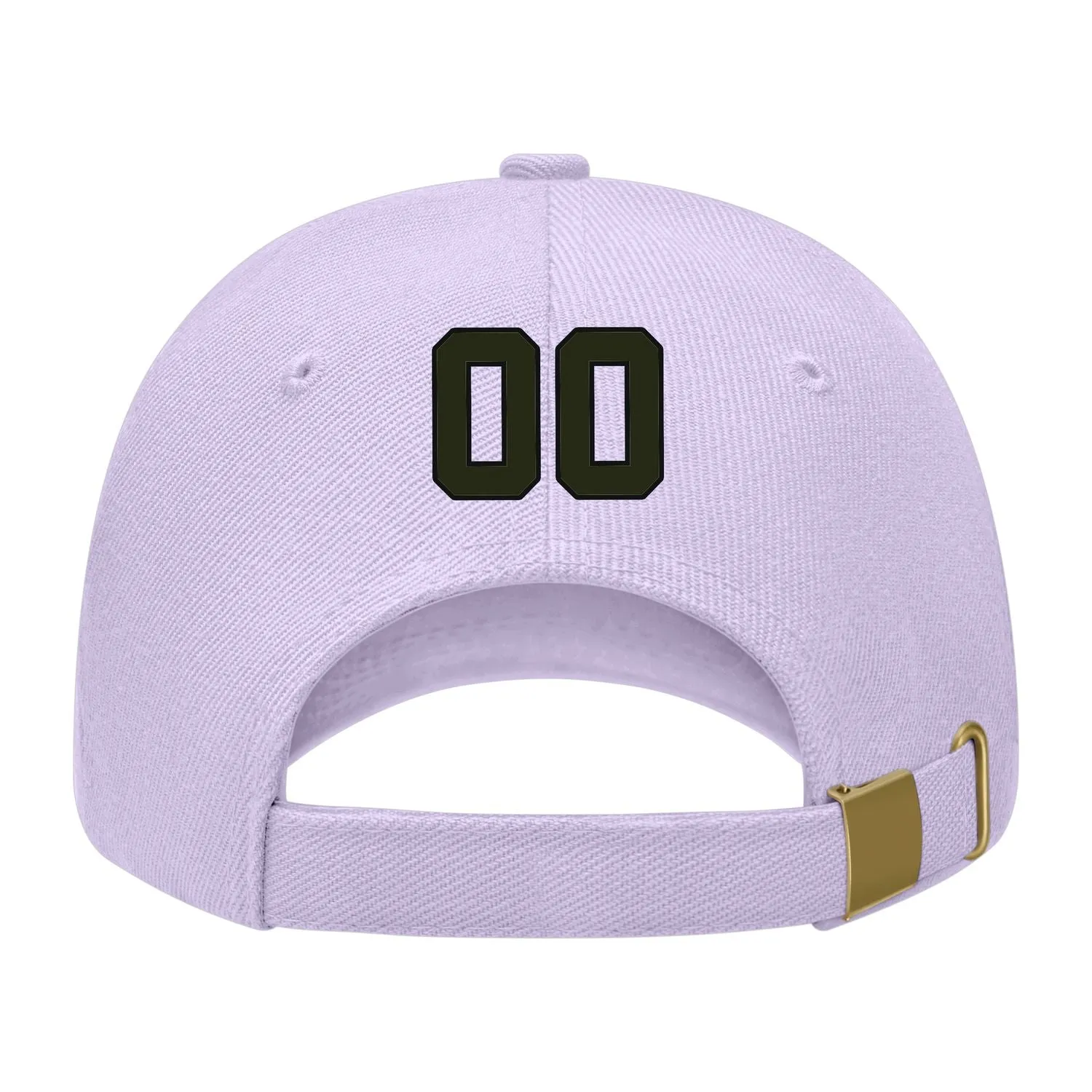 Custom Lavender Gray White Hat sold by Tailorly product image thumbnail 2