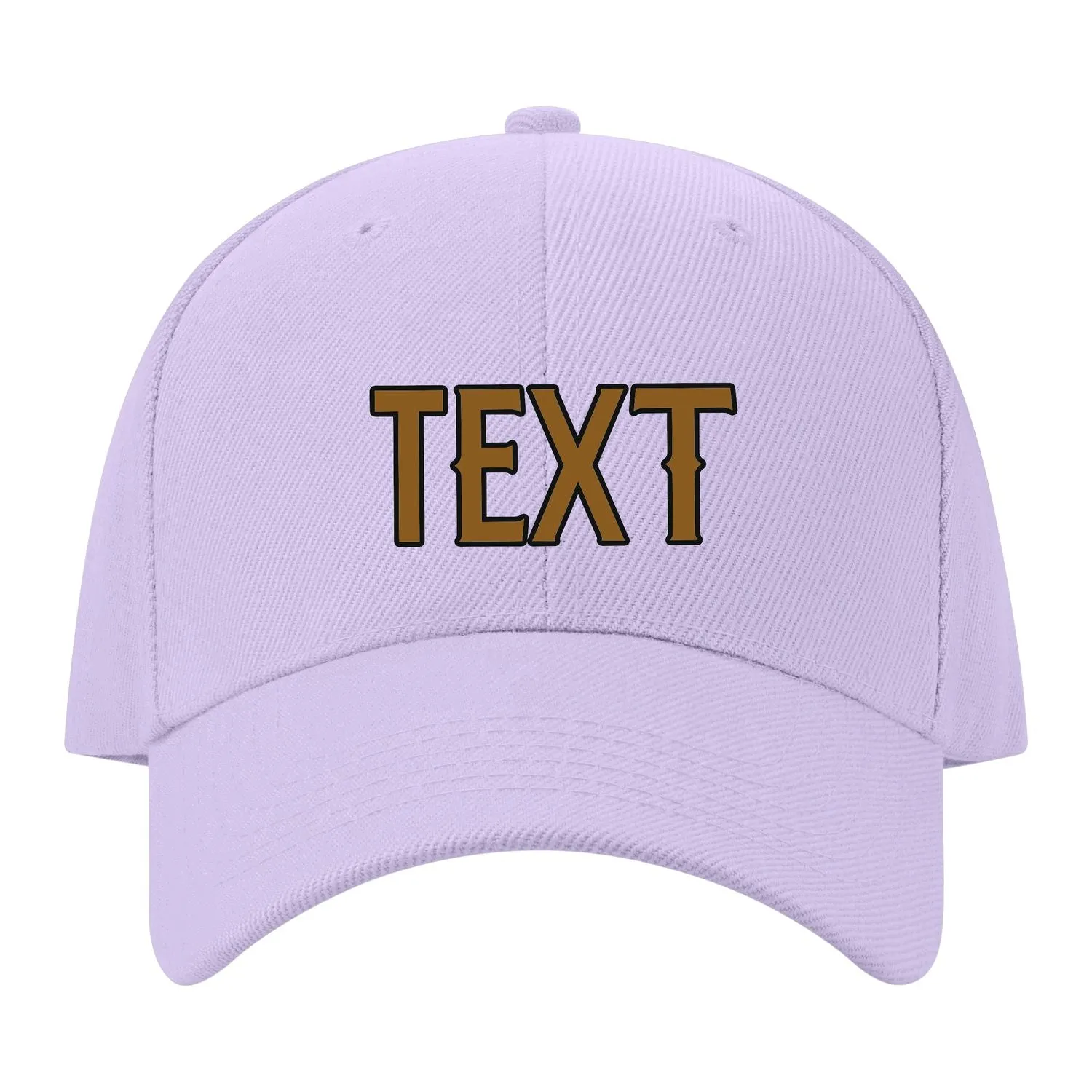 Custom Lavender Gray Dark Green Hat sold by Tailorly