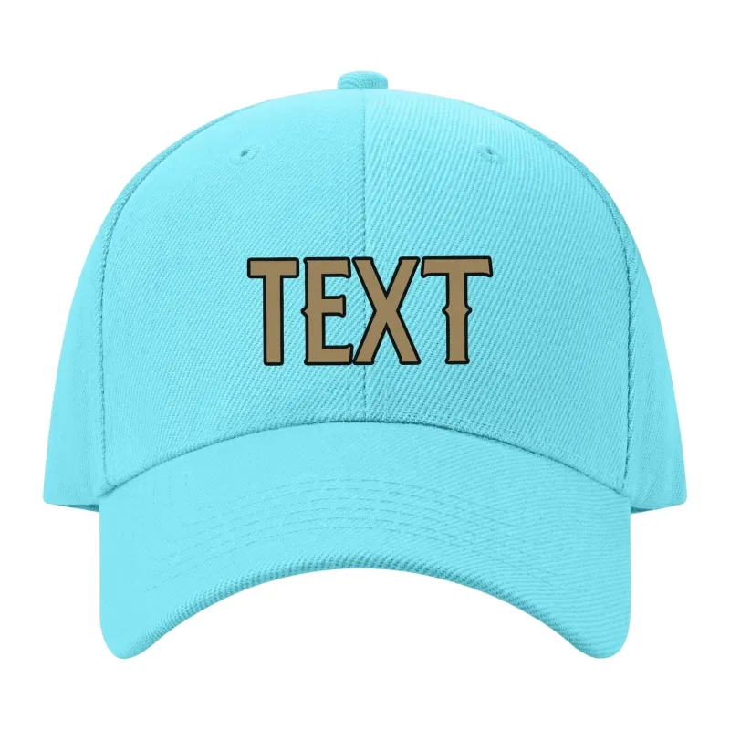 Custom Pale Ice Blue Goldenrod Hat made by Tailorly