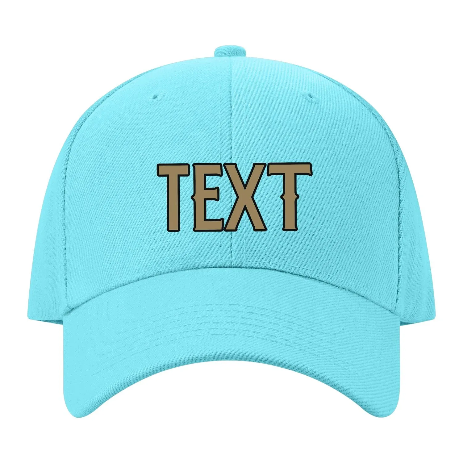 Custom Pale Ice Blue Goldenrod Hat sold by Tailorly