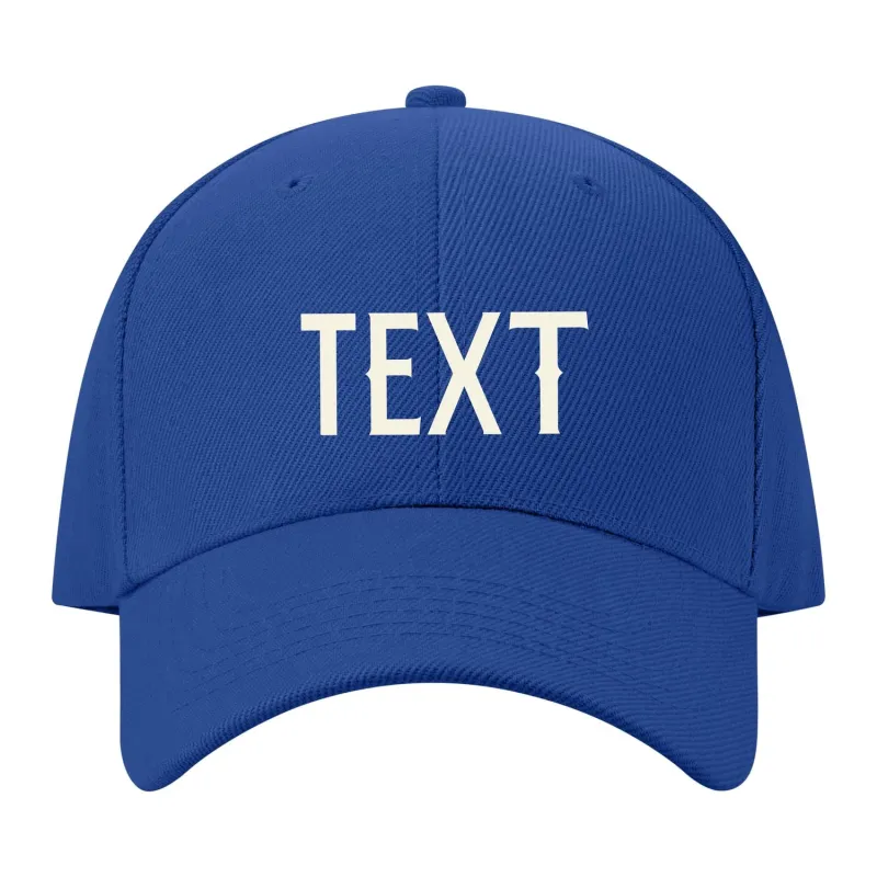Custom Sky Blue Light Purple Hat made by Tailorly