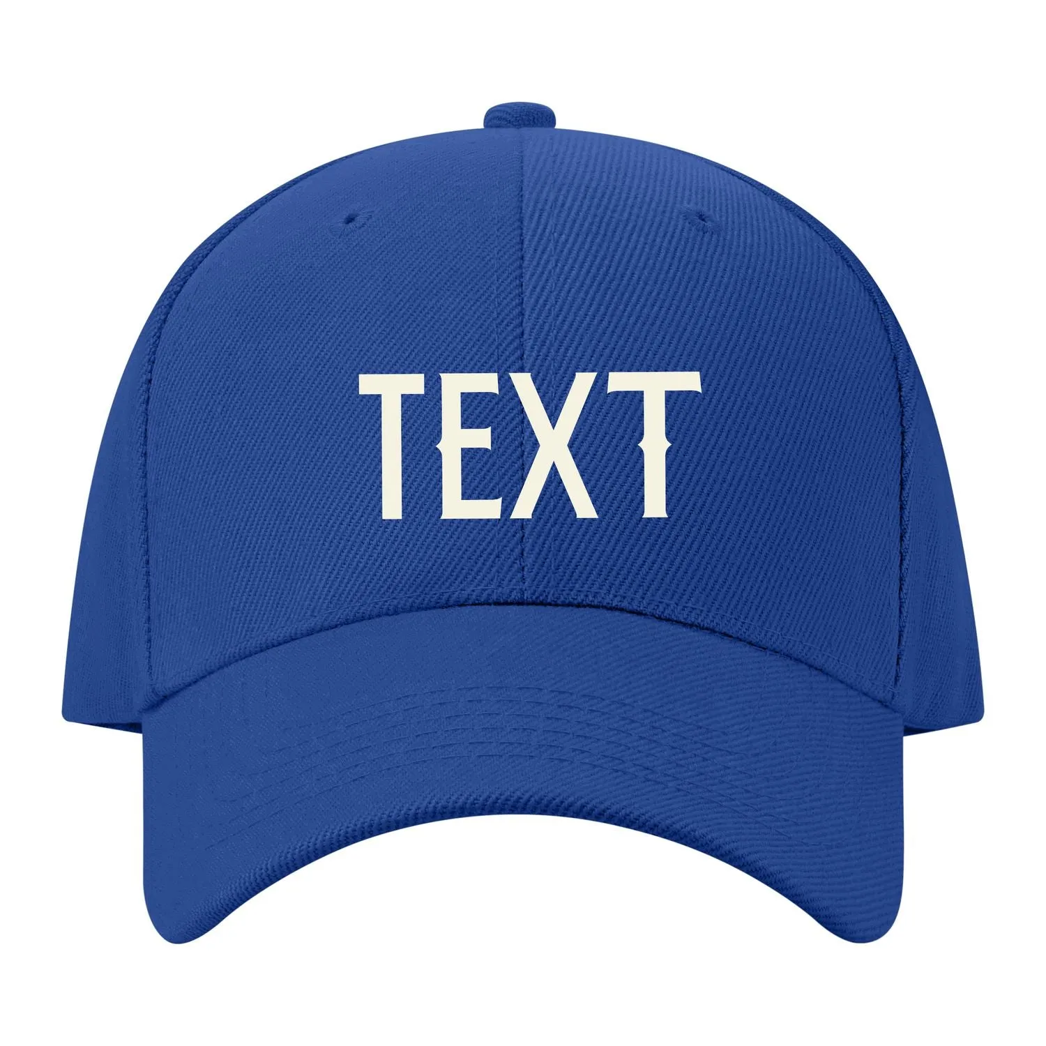 Custom Sky Blue Light Purple Hat sold by Tailorly