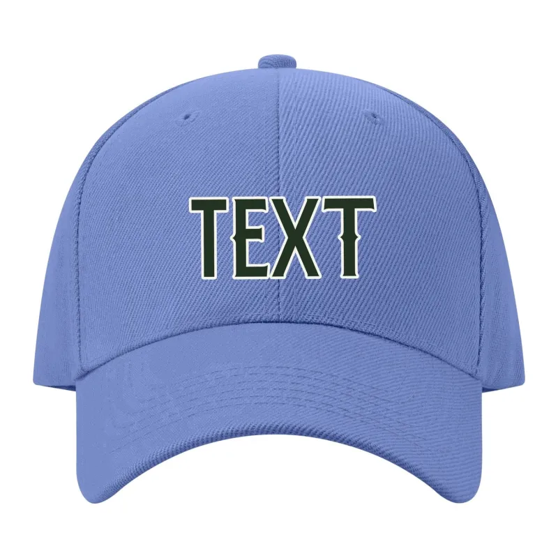 Custom Light Emerald Green Red Hat sold by Tailorly