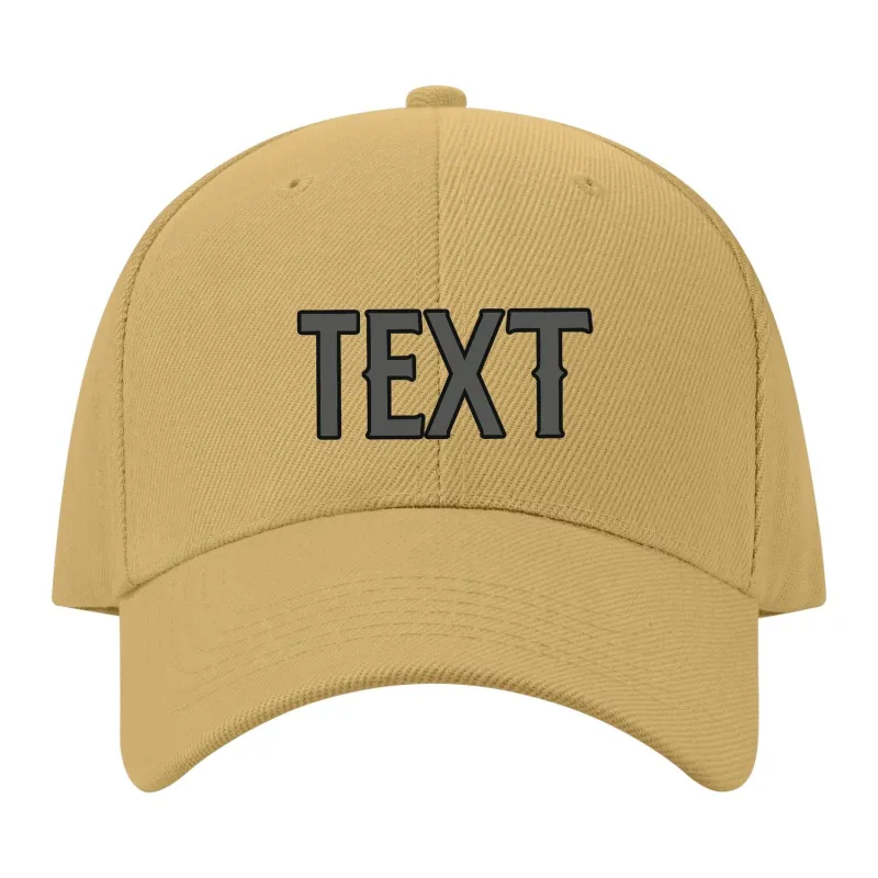 Custom Goldenrod Orange Hat made by Tailorly