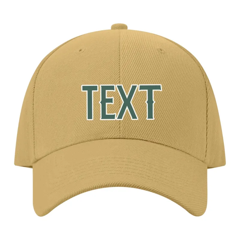 Custom Goldenrod Slate Gray Hat made by Tailorly