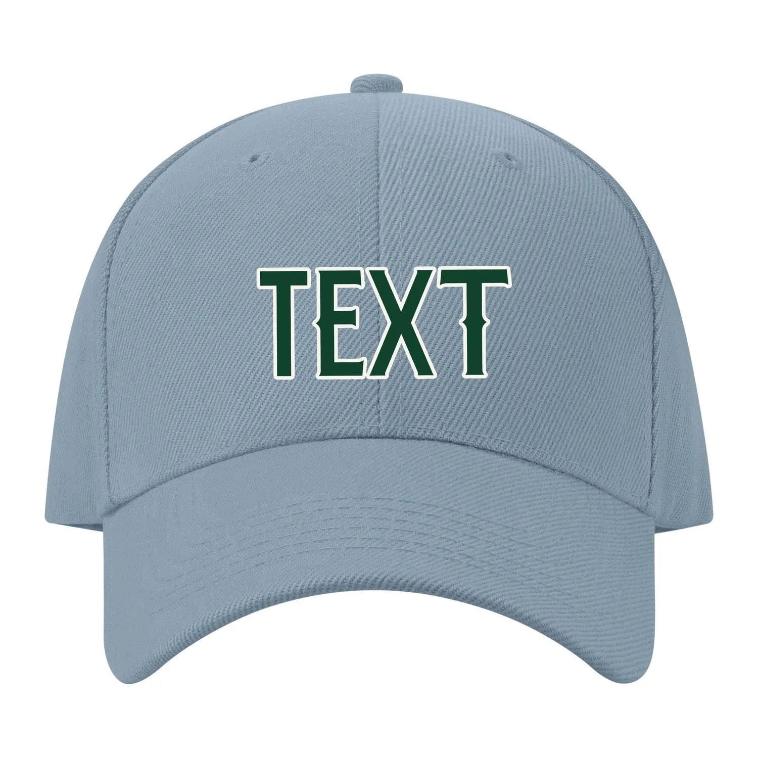 Custom Slate Gray Corn Silk Hat sold by Tailorly