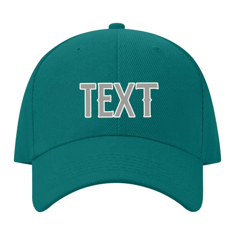 Custom Blue Green Light Green Hat sold by Tailorly