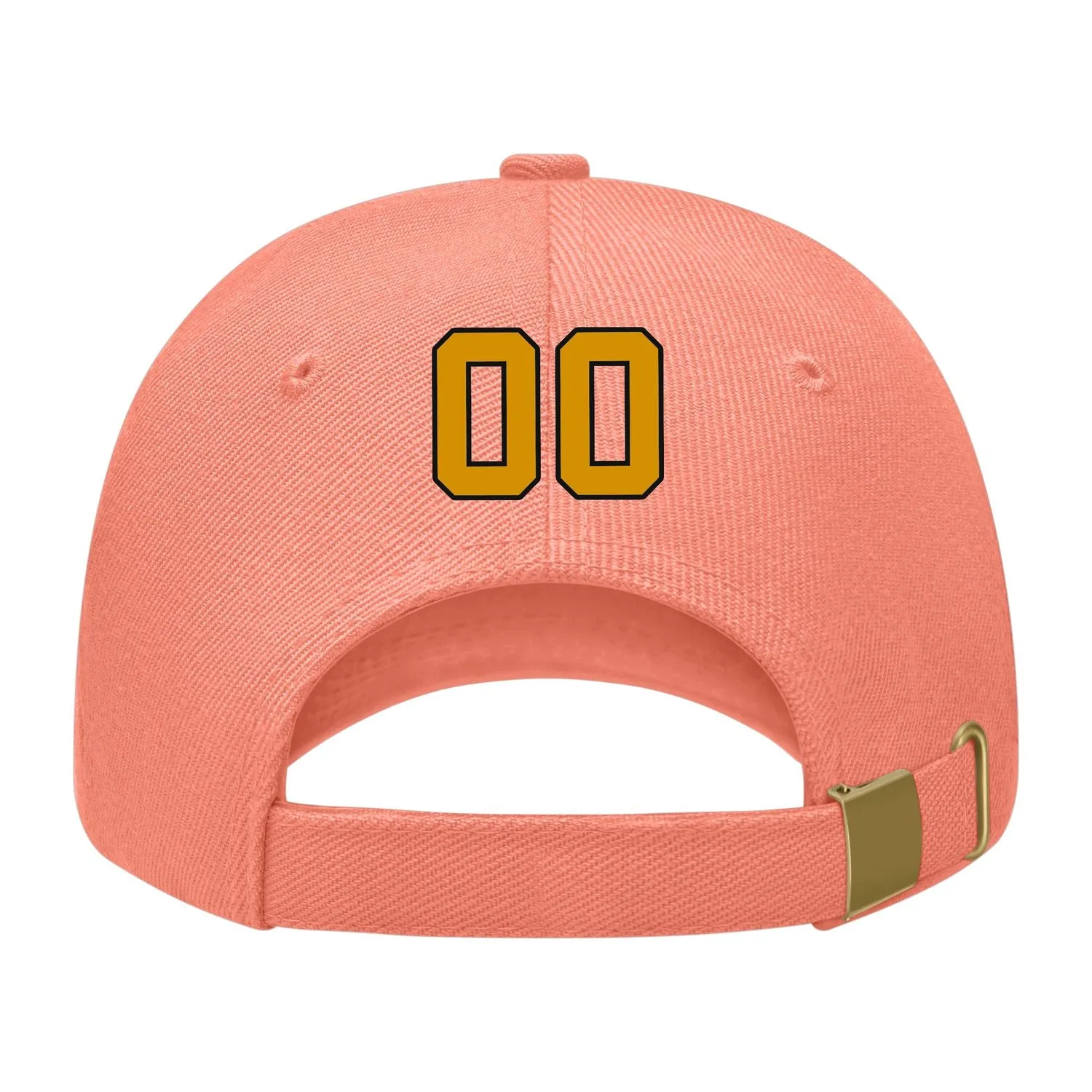 Custom Coral Pink Sky Blue Hat sold by Tailorly product image thumbnail 2