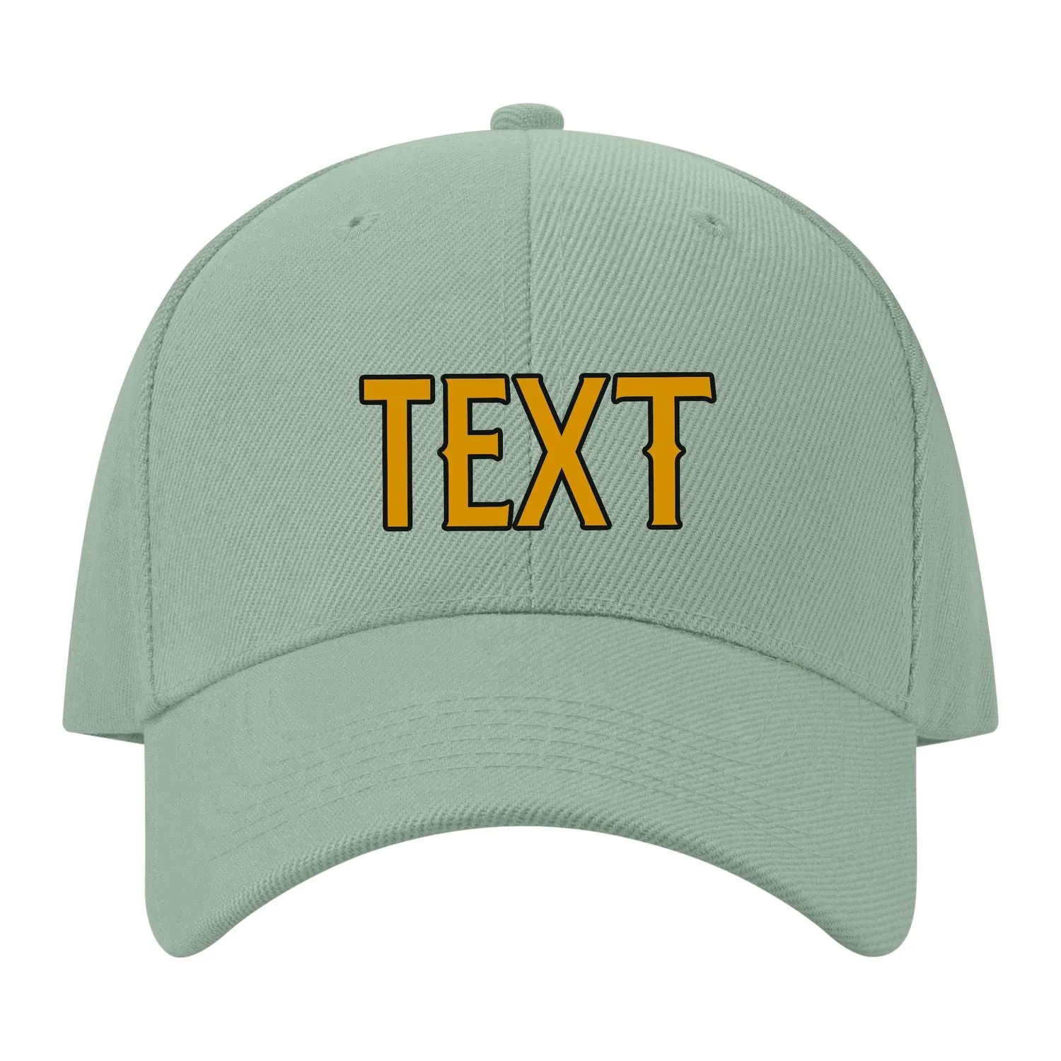 Custom Ash Green Sky Blue Hat sold by Tailorly