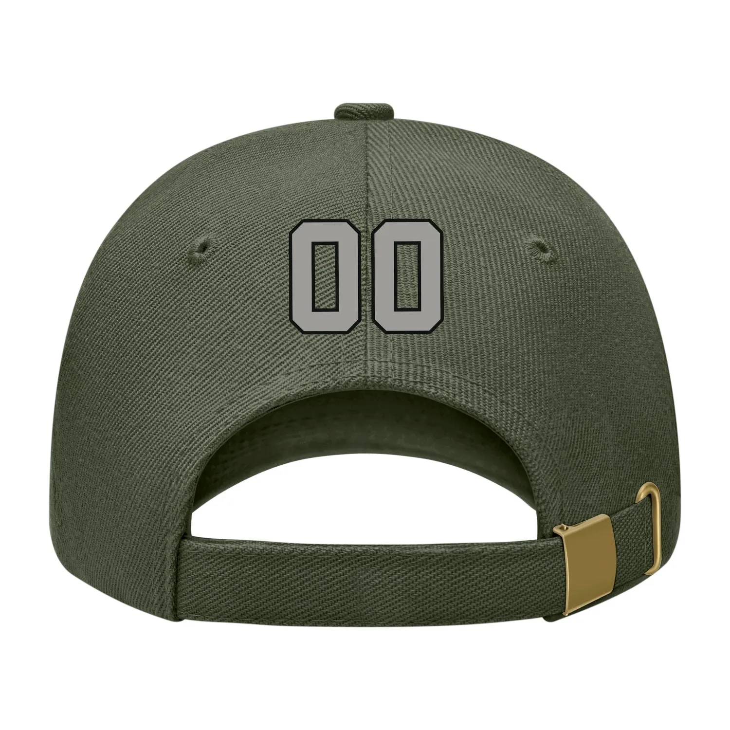 Custom Dark Green Light Green Hat sold by Tailorly product image thumbnail 2