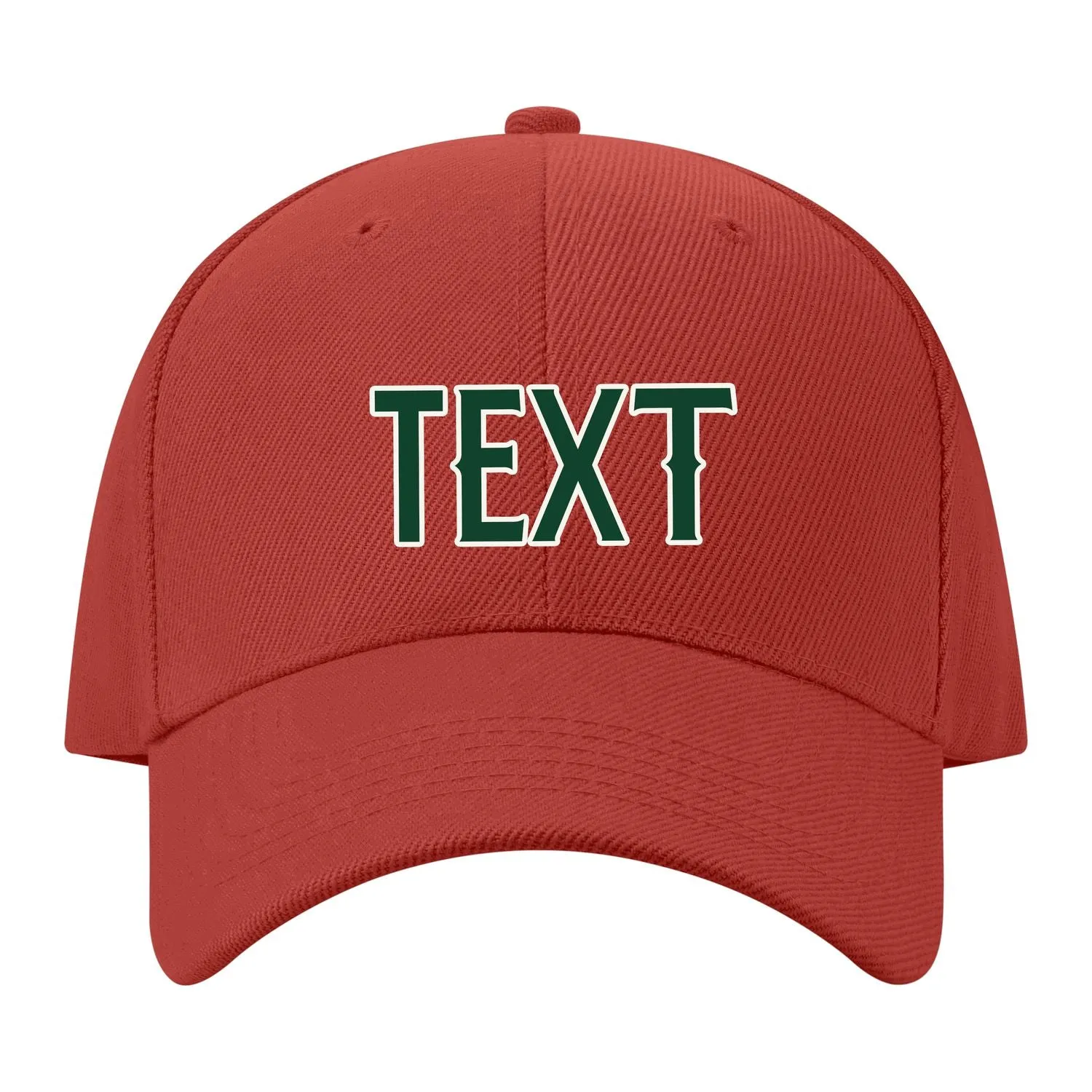 Custom Coral Red Corn Silk Hat sold by Tailorly