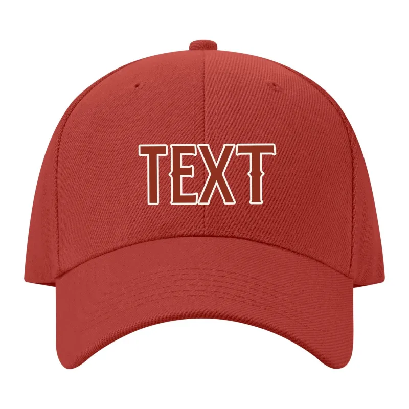 Custom Coral Red Copper Hat made by Tailorly