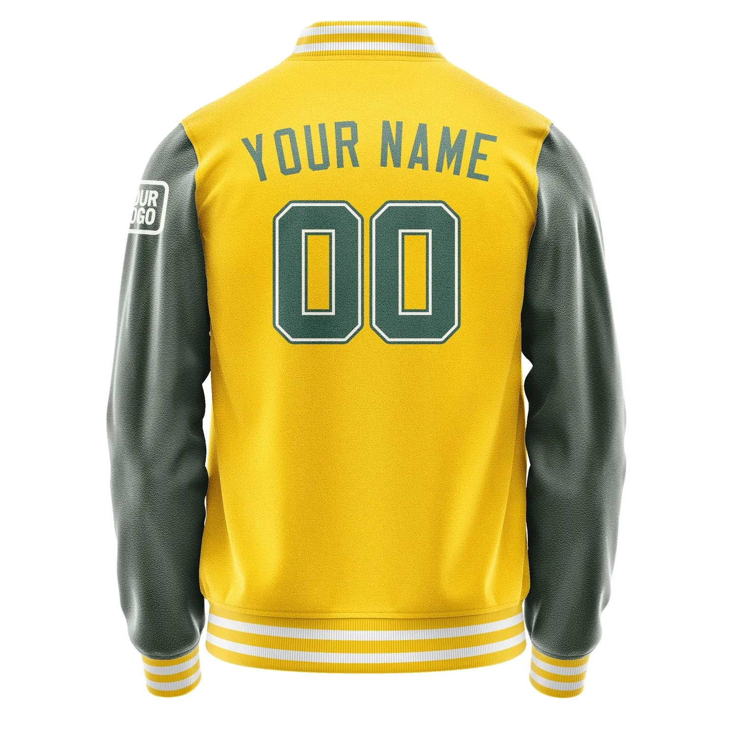 Custom Gold Blue Green Jacket sold by Tailorly product image thumbnail 3