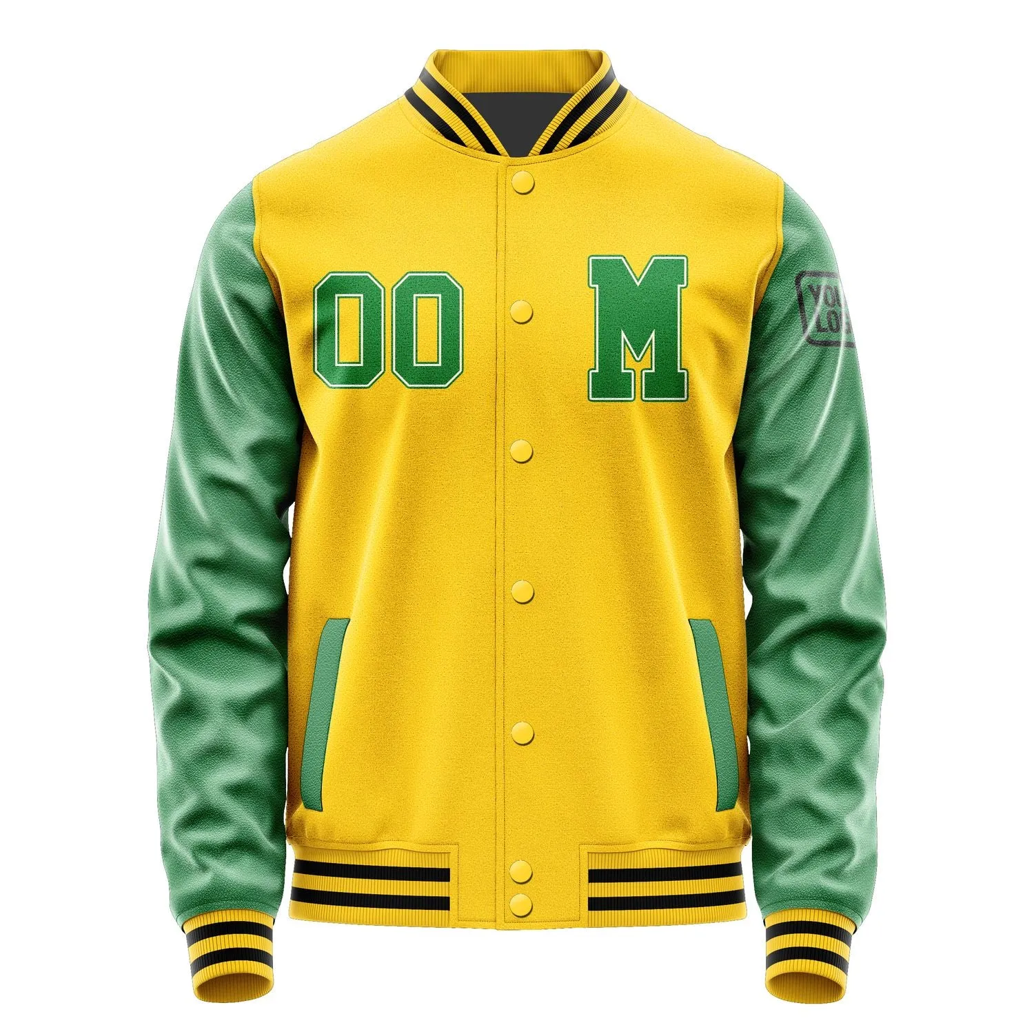 Custom Gold Emerald Green Jacket sold by Tailorly product image thumbnail 4