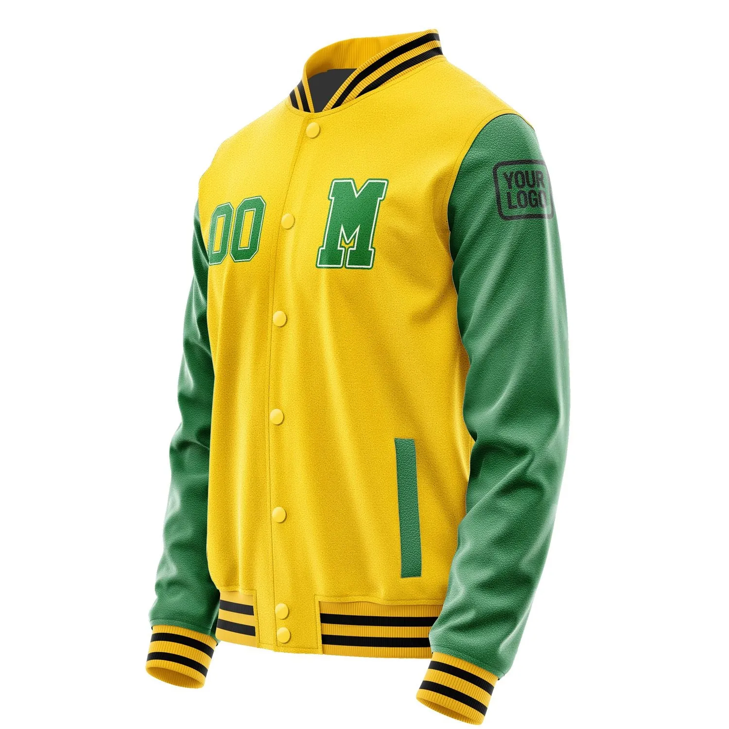 Custom Gold Emerald Green Jacket sold by Tailorly product image thumbnail 2