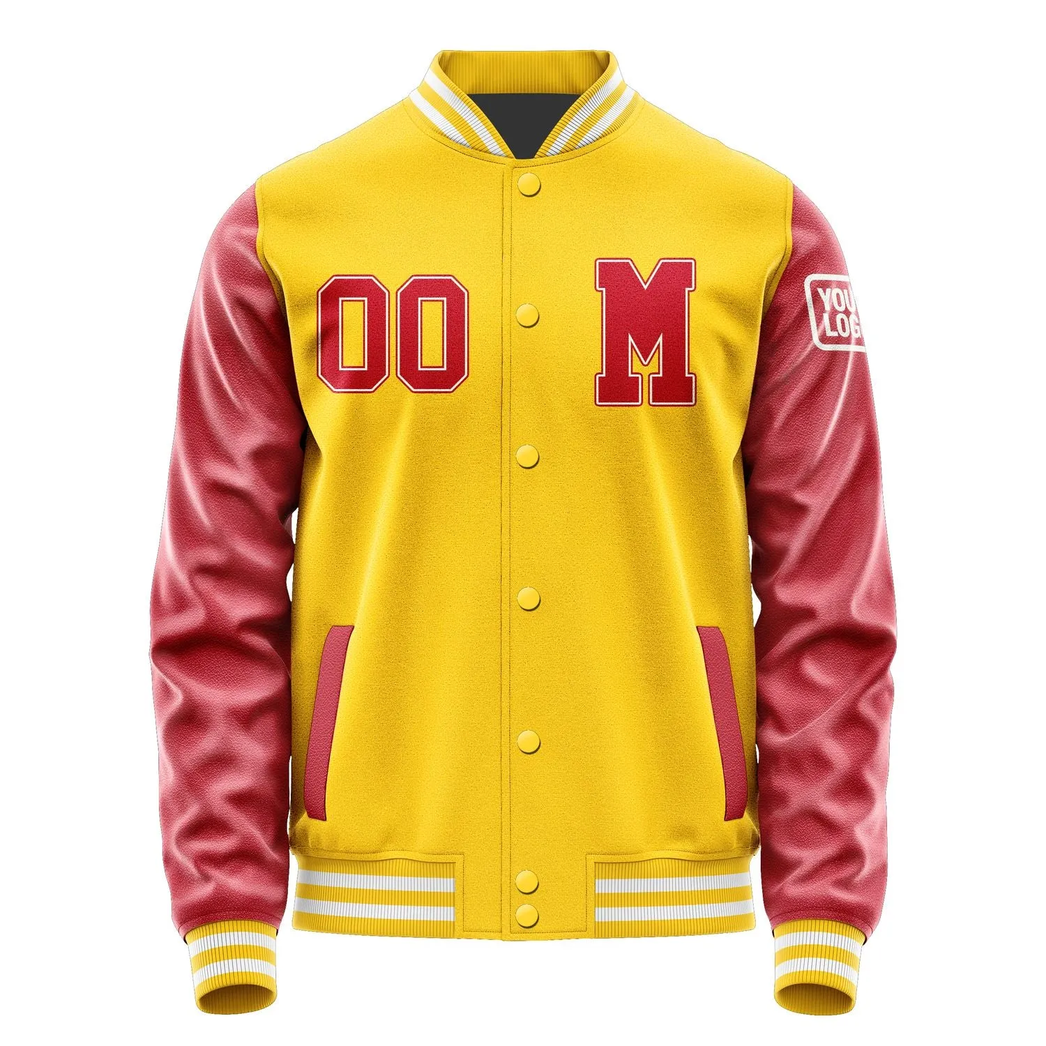 Custom Gold Red Jacket sold by Tailorly product image thumbnail 4