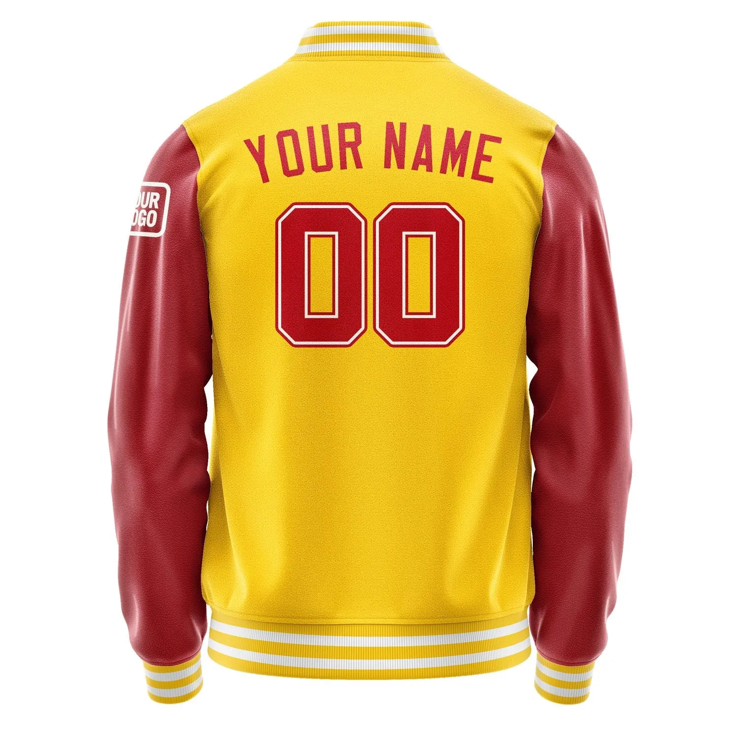 Custom Gold Red Jacket sold by Tailorly product image thumbnail 3