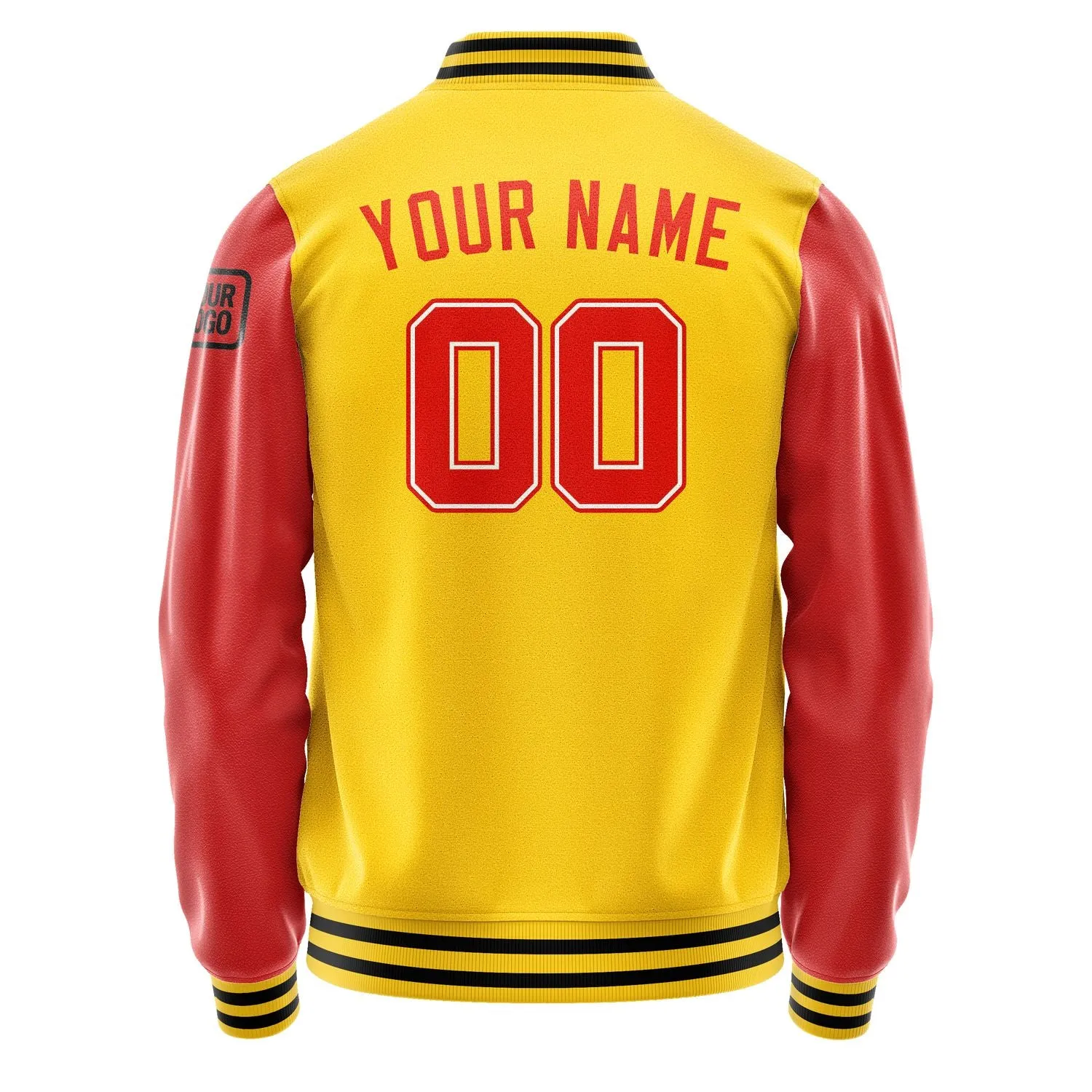 Custom Gold Orange Red Jacket sold by Tailorly product image thumbnail 3