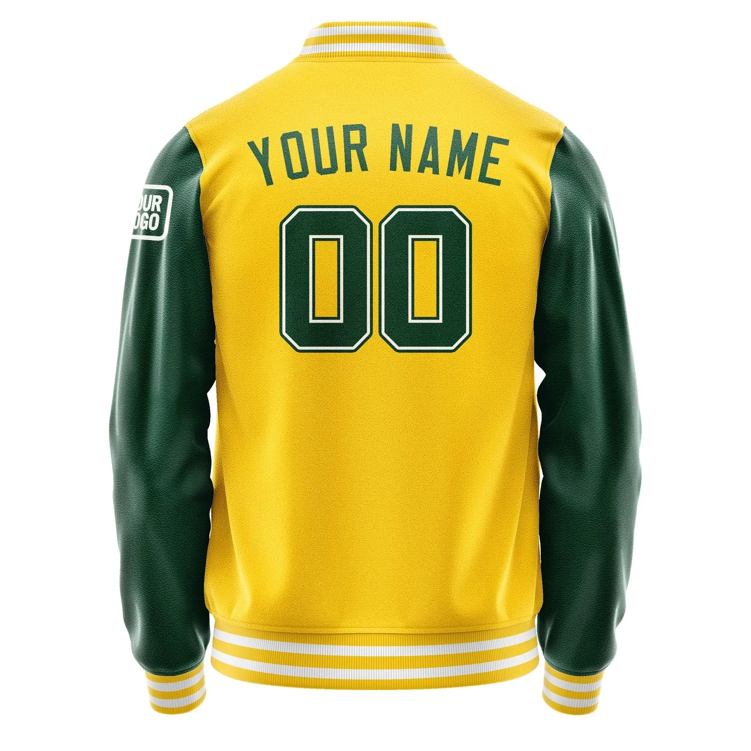 Custom Gold Green Jacket sold by Tailorly product image thumbnail 3
