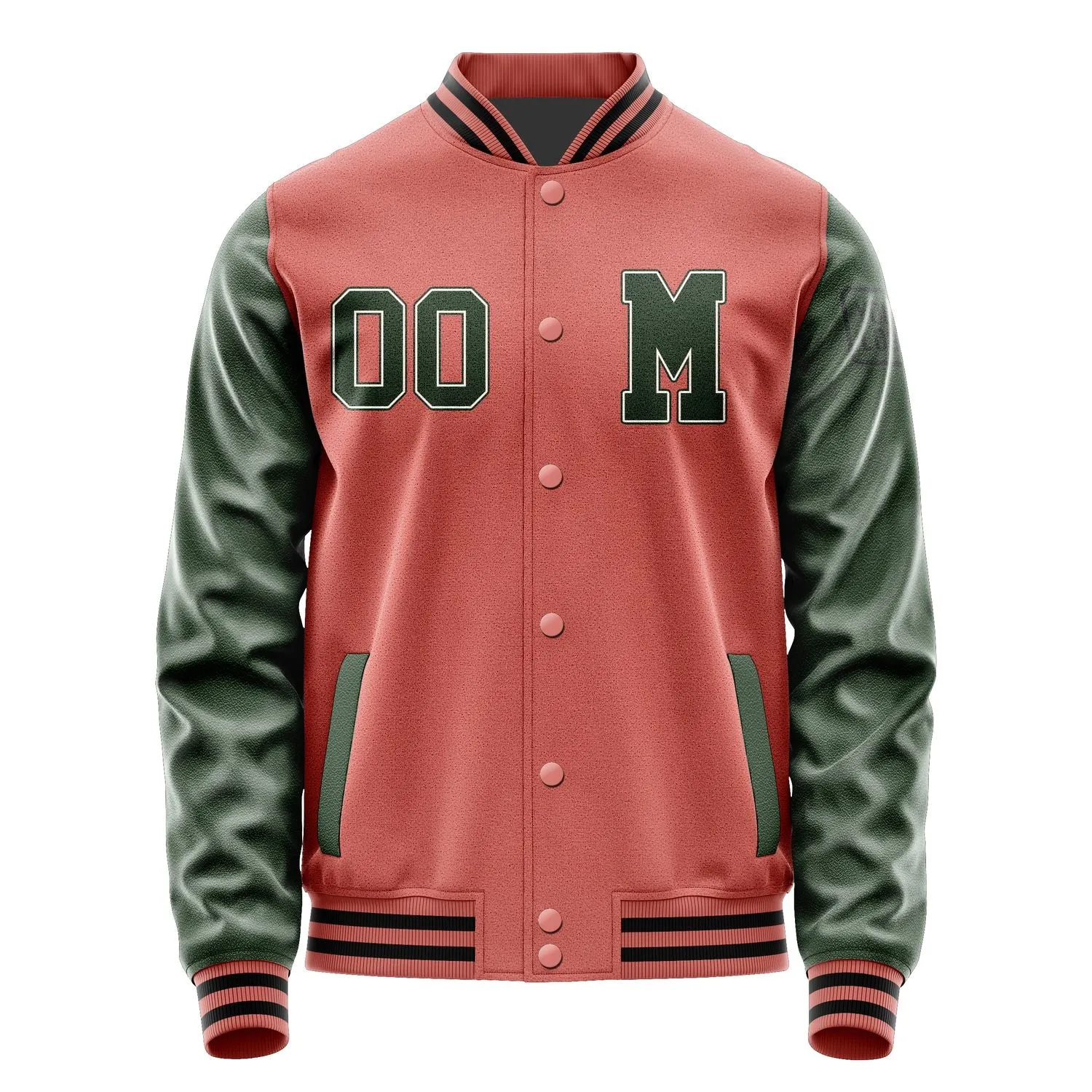 Custom Copper Rose Dark Green Jacket sold by Tailorly product image thumbnail 4