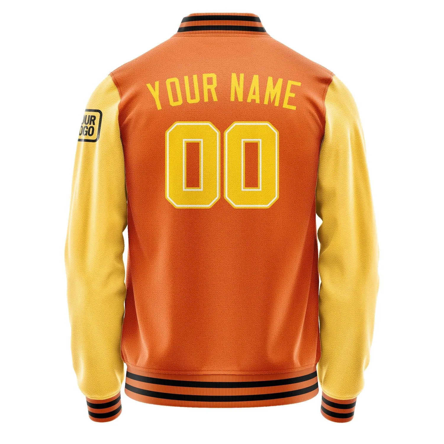 Custom Orange Gold Jacket sold by Tailorly product image thumbnail 3