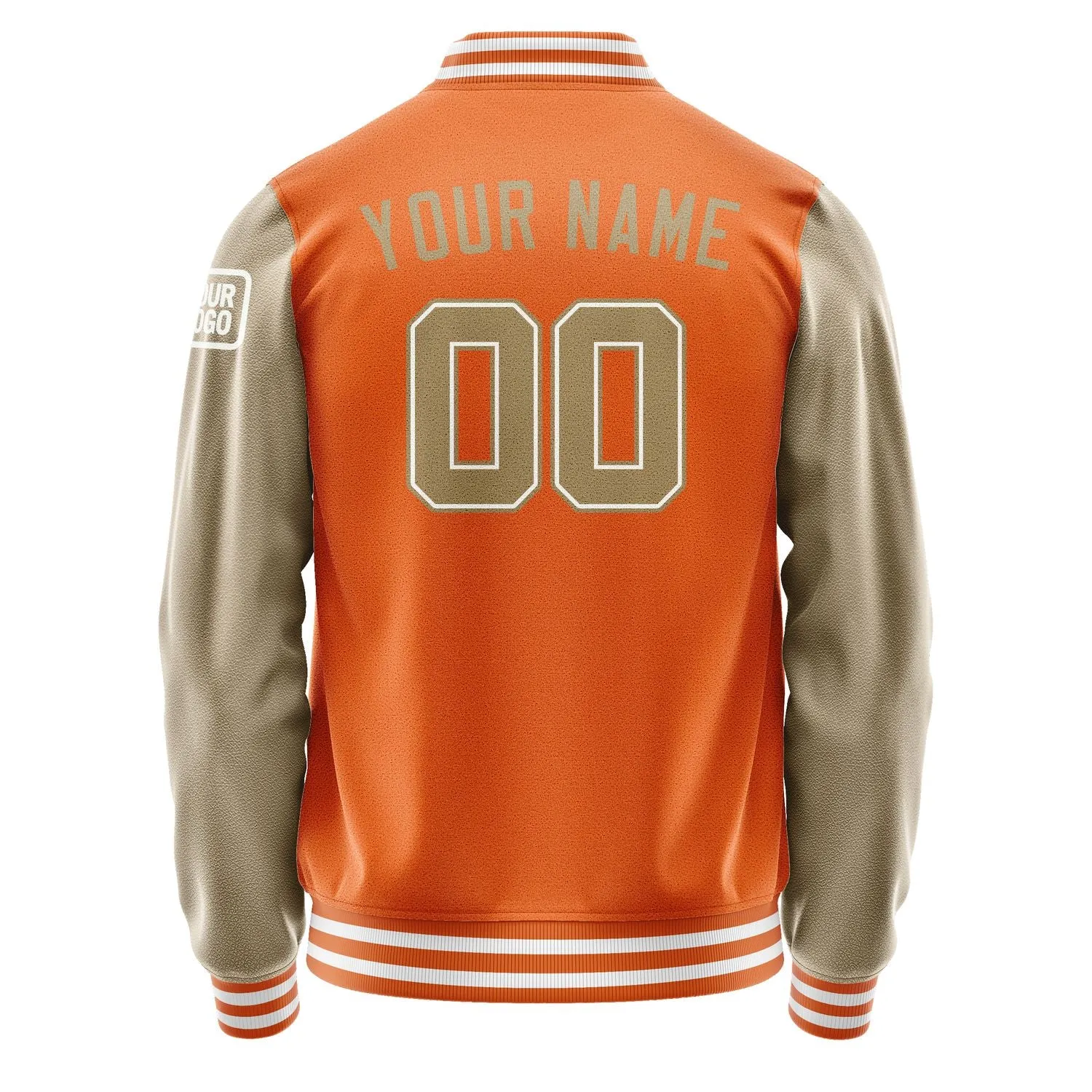 Custom Orange Light Khaki Jacket sold by Tailorly product image thumbnail 3